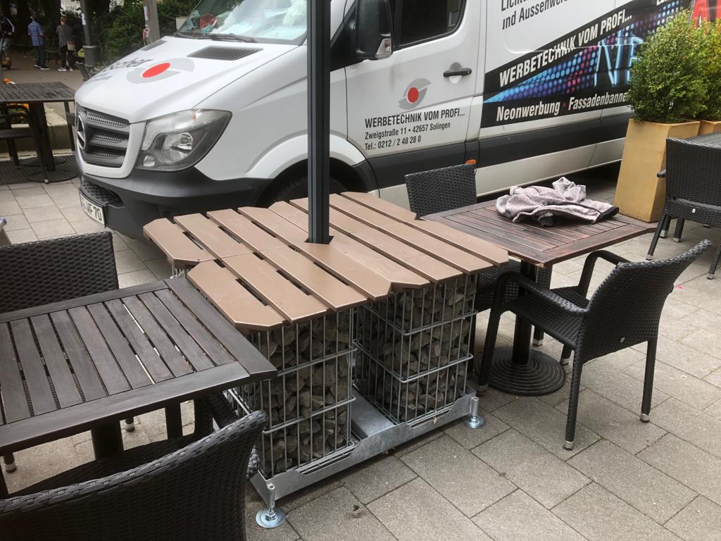 Pergolaanlage in Wuppertal Ronsdorf - Markise als Dach mit Raumcharakter